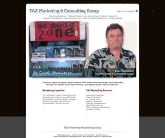 Tazmktg.com(TAZ Marketing and Consulting Group) Screenshot
