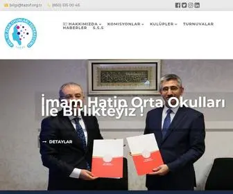 Tazof.org.tr(Akıl ve Zeka Oyunları Federasyonu) Screenshot