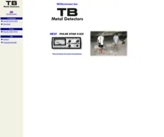 TB-Electronic.de(TB Metal Detectors) Screenshot