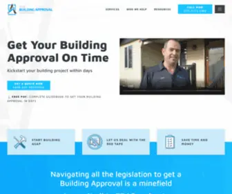 Tbac.com.au(The Building Approval Company) Screenshot