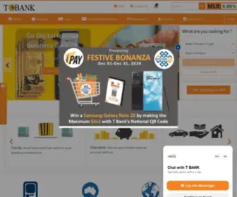 Tbank.bt(T Bank Ltd) Screenshot