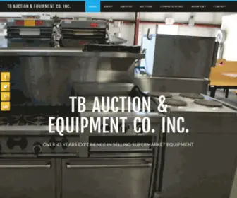 Tbauctionandequipment.com(TB AUCTION & EQUIPMENT CO) Screenshot