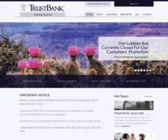 Tbaz.com(TrustBank) Screenshot