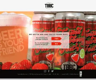 TBBC.beer(Tampa Bay Brewing Co) Screenshot