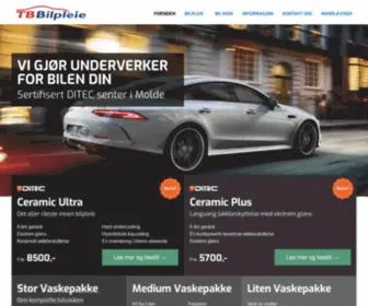 Tbbilpleie.no(TB Bilpleie i Molde) Screenshot