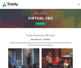 TBccayce.com(Trinity Baptist Church Cayce) Screenshot