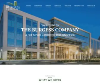 TBCcre.com(The Burgess Company) Screenshot