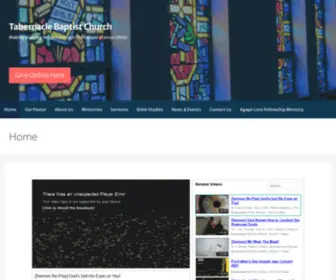 TBCDC.org(Making a lasting impact through The Gospel of Jesus Christ) Screenshot