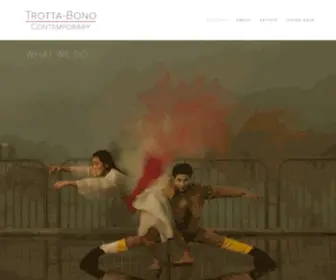 Tbcontemporary.com(Trotta-Bono Contemporary) Screenshot