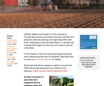 Tbfarminfo.org(Farmers Working for Farmers) Screenshot