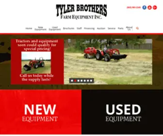 Tbfe.com(Home Tyler Brothers Farm Equipment Maryville) Screenshot