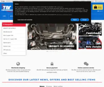 TBfperformance.com(TBF Performance SHOP) Screenshot