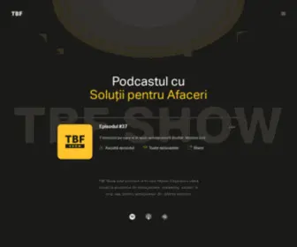 TBF.ro(Fundamentele afacerilor de succes) Screenshot