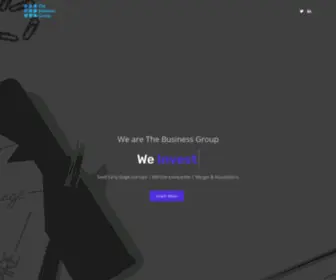 TBG.asia(We are The Business Group. We Invest Build Grow. Seed Early Stage startups) Screenshot