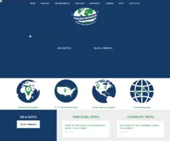 TBGFS.com(Trans-Border Global Freight Systems) Screenshot