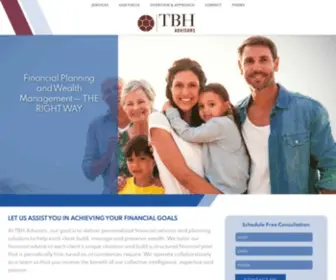 Tbhadvisors.com(TBH Advisors) Screenshot