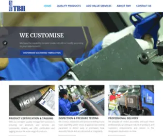 Tbhim.com(TBH Industrial & Marine) Screenshot