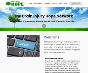 Tbihopeandinspiration.com(Brain Injury Magazine) Screenshot