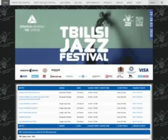 Tbilisijazz.com(Tbilisi Jazz Fest 2020) Screenshot