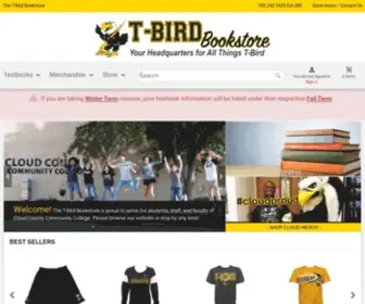 Tbirdbookstore.com(The T) Screenshot