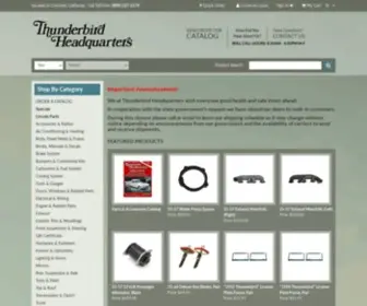 Tbirdhq.com(Thunderbird Headquarters) Screenshot