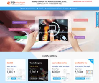 Tbitechnologies.com(Website Designing & Development Company) Screenshot