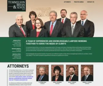 TBklaw.com(Tummelson Bryan & Knox Tummelson Bryan & Knox LLP) Screenshot