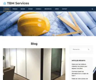 TBM-Services.com(TBM services) Screenshot