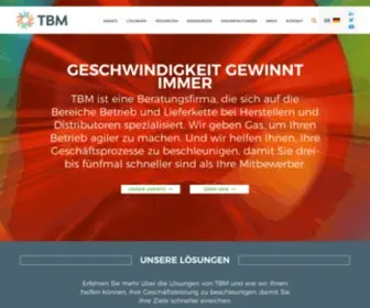 TBMCG.de(Operational Excellence Beratungsunternehmen) Screenshot