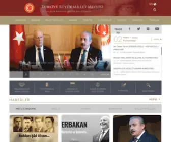 TBMM.gov.tr(TÜRKİYE) Screenshot