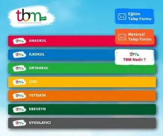 TBM.org.tr(Türkiye) Screenshot