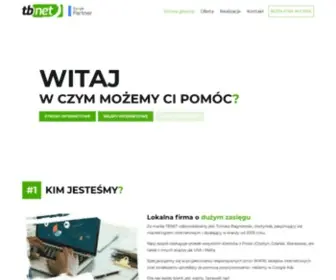 Tbnet.pl(Pozycjonowanie stron) Screenshot