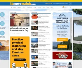 Tbnewswatch.com(Thunder Bay News) Screenshot