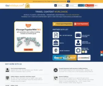 Tboair.com(B2B Portal for Travel agents) Screenshot