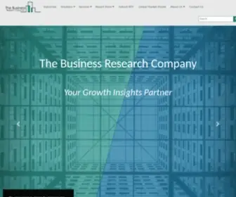 TBRC.info(A market research company) Screenshot