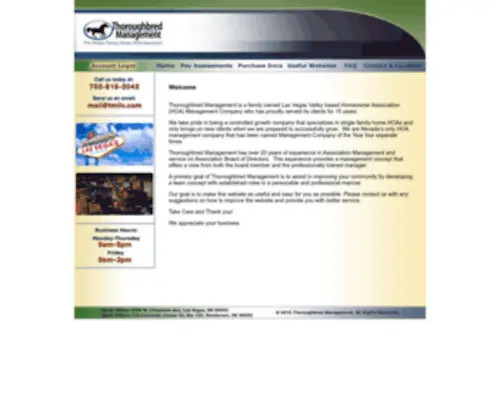 TbredmGT.com(Thoroughbred Management) Screenshot