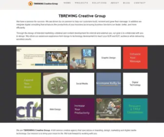 Tbrewing.com(TBREWING Creative Group for Branding) Screenshot