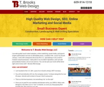 Tbrookswebdesign.com(Web design) Screenshot