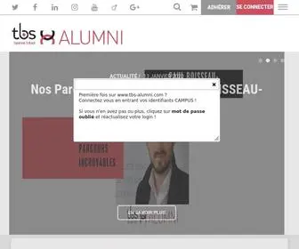 TBS-Alumni.com(Toulouse Business School Alumni) Screenshot