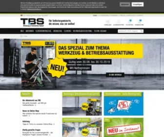 TBS-Online.de(TBS) Screenshot