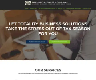 TBsdenver.com(Totality Business Solutions) Screenshot