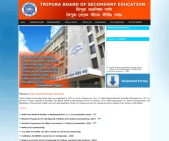 Tbse.in(Tripura Board of Secondary Education) Screenshot