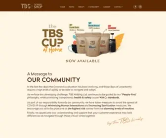 TBSfresh.com(TBS or The Bakery Shop) Screenshot