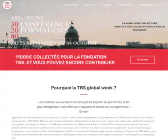 TBSGlobalweek.com(TBS global week) Screenshot