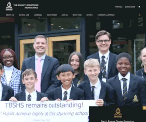 TBSHS.org(The Bishop’s Stortford High School) Screenshot