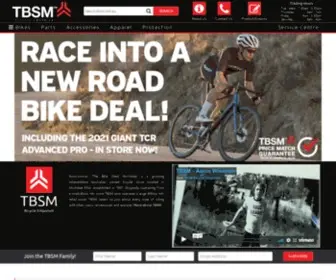 TBSM.com.au(Online Bike Store) Screenshot
