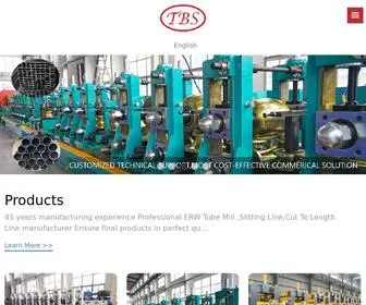 TBsmac.com(ERW Tube and Pipe Mill line) Screenshot