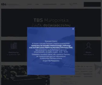 TBsmalopolska.pl(TBS) Screenshot