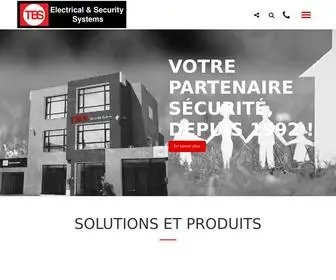 TBssecurity.com(CamÃ©ra de surveillance tunisie) Screenshot