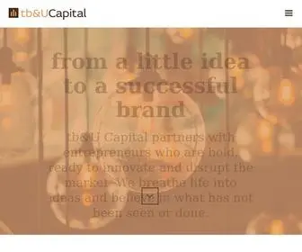 Tbucapital.com(Tb&U Capital) Screenshot